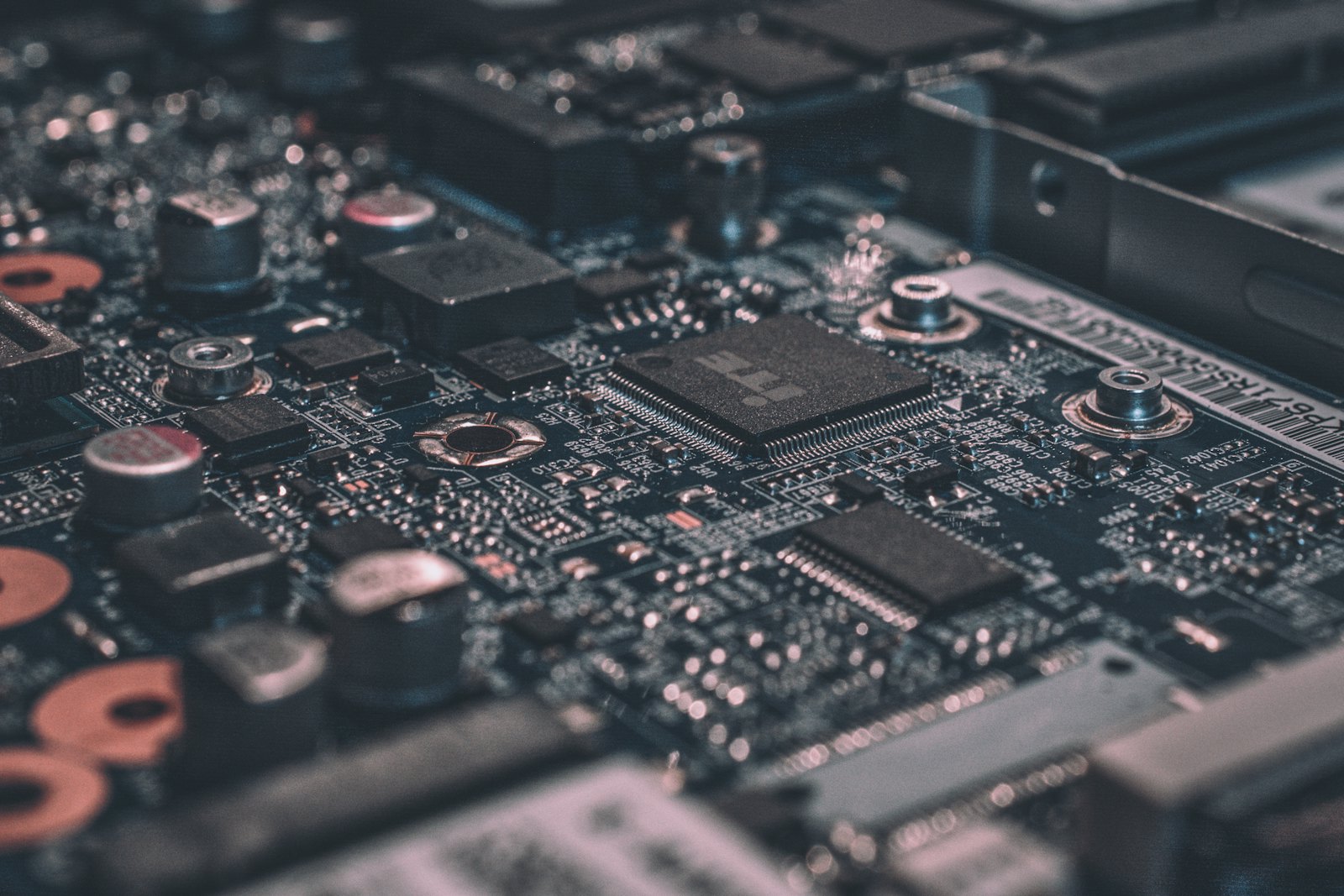 Circuit board representing continuous software development approach